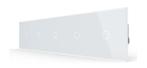 Livolo Touch Schakelaar 5-voudig | Smart Lichtknop | Wit |, Ophalen of Verzenden, Nieuw, Schakelaar