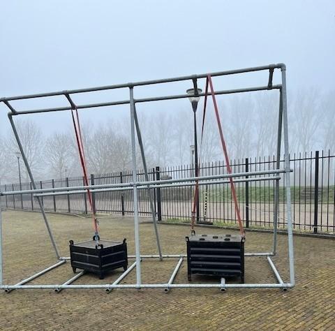 spandoek frame, Verzamelen, Merken en Reclamevoorwerpen, Reclamebord, Gebruikt, Ophalen of Verzenden