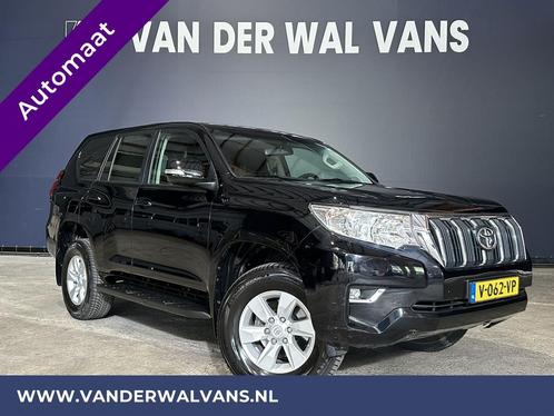 Toyota Land Cruiser | 2.8 D-4D-F 177pk Automaat 3000kg, Auto's, Bestelauto's, Dealer onderhouden, Lease, Automaat, Diesel, Zwart