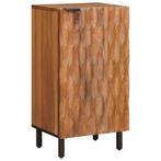 vidaXL Dressoir met opslag Acacia Bruine Afwerking 40 x 33 x, Verzenden, Nieuw