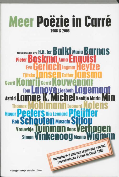 Meer Poezie in Carre / Awater-reeks / 1 9789055156979, Boeken, Gedichten en Poëzie, Gelezen, Verzenden