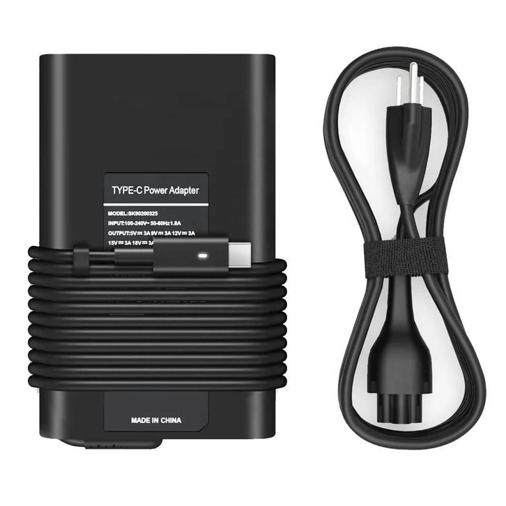 65W USB-C Laptoplader voor Dell XPS 13 – Compatibel met LA65, Computers en Software, Laptop-opladers, Nieuw, Verzenden