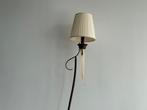 Vloerlamp Klassiek Brass & Plisse kap, Ophalen, Zo goed als nieuw, Klassiek