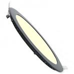 LED Downlight Slim - Inbouw Rond 3W - Dimbaar - Warm 2700K, Metaal of Aluminium, Nieuw, Ophalen of Verzenden, Led