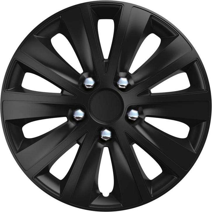 Wieldoppen  rapide NC Zwart 15 inch, Auto diversen, Wieldoppen, Verzenden