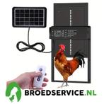 Actie - Premium Kippenluiken met zonnepaneel - timer, Dieren en Toebehoren, Nieuw, Kippenhok of Kippenren