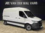 Zakelijke Lease |  Mercedes-Benz Sprinter 215 CDI 150pk 9G-T, Auto's, Automaat, Stof, Gebruikt, Wit