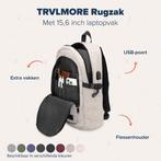 2dekans | TRVLMORE Rugtas - 25L - 15,6 Inch - Laptop Rugzak, Sieraden, Tassen en Uiterlijk, Tassen | Rugtassen, Ophalen of Verzenden