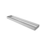 Handdoekhouder Dubbel Haceka Aline Brushed 60,8x3,5 cm