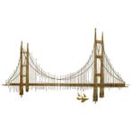 Metalen wanddecoratie Bridge - exclusieve Artisan collectie