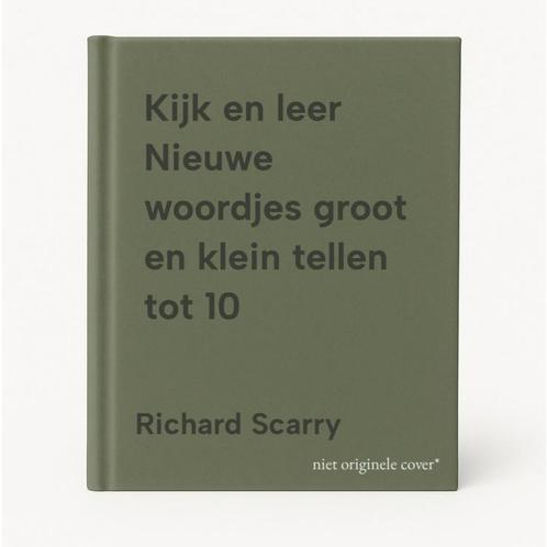 Kijk en leer Nieuwe woordjes groot en klein tellen tot 10, Boeken, Prentenboeken en Plaatjesalbums, Gelezen, Verzenden