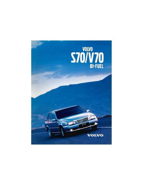 1999 VOLVO S70 / V70 BI-FUEL BROCHURE DUITS, Boeken, Auto's | Folders en Tijdschriften, Volvo