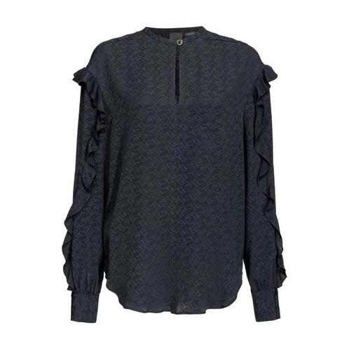 Pinko • zwarte blouse Belinda • 36 (IT42), Kleding | Dames, Tops, Zwart, Nieuw, Maat 36 (S), Verzenden
