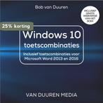 Windows 10 toetsenbordcombinaties 9789059409576, Boeken, Verzenden, Gelezen, Bob van Duuren
