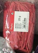 Raffia Natuurraffia Roze 25 gram, Hobby en Vrije tijd, Ophalen of Verzenden, Nieuw