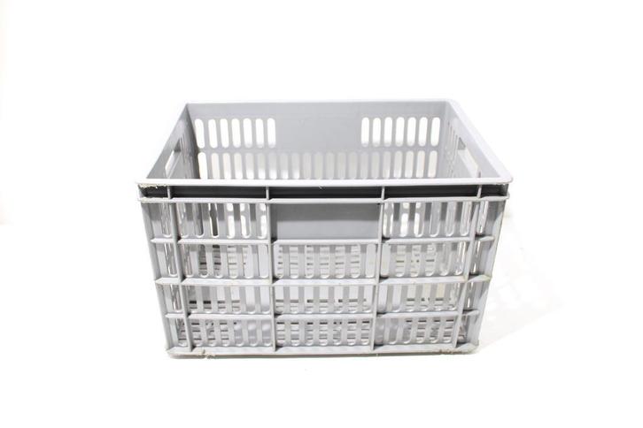 Krat grijs | VanDijck Aphrodite, Fietsen en Brommers, Fietsaccessoires | Fietsmanden, Gebruikt