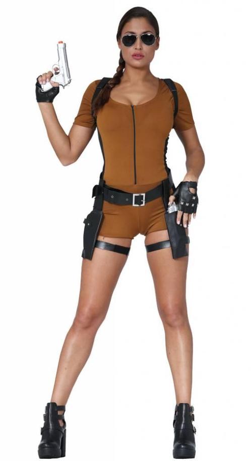Tomb Raider Kostuum, Kleding | Dames, Carnavalskleding en Feestkleding, Nieuw, Verzenden