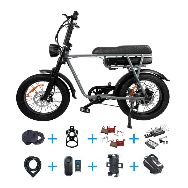 EB2 Elektrische Fatbike - 250W - 18.2Ah - 20 inch - Nardo, Fietsen en Brommers, Elektrische fietsen, Nieuw, Overige merken, Ophalen