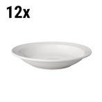 GGM Gastro | (12 stuks) BUDGETLINE - Diep bord Mammoet - Ø |, Huis en Inrichting, Keuken | Servies, Verzenden, Nieuw, Effen, Bord(en)