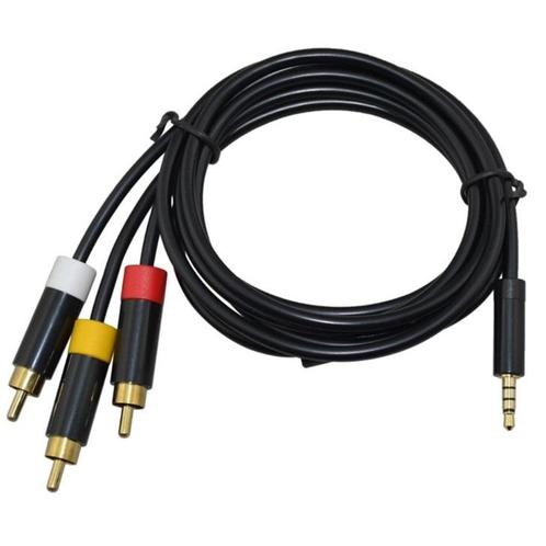 3,5mm Jack 4-polig - Composiet audio video kabel -, Audio, Tv en Foto, Overige Audio, Tv en Foto, Ophalen of Verzenden