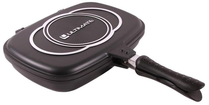 Ultimate Grill Pan with Lid, Watersport en Boten, Hengelsport | Algemeen, Overige typen, Nieuw, Verzenden