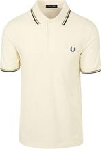Fred Perry Polo Twin Tipped M3600 Ecru 46A maat XL Heren, Verzenden, Nieuw, Maat 56/58 (XL), Fred Perry