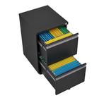 Verrijdbare Metalen Dossierkast met Slot en 2 Lades, Verzenden, Nieuw in verpakking