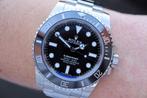 Horloge Rolex Submariner No date 10/2019 Full set, Staal, Polshorloge, Ophalen of Verzenden, Zo goed als nieuw