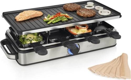 Princess Raclette 8 Grill Deluxe ( verpakking beschadigd), Witgoed en Apparatuur, Fonduesets, Verzenden
