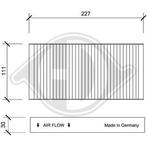 BINNENFILTER VOOR HONDA CIVIC 1999-2001 80292S5A003, Ophalen of Verzenden, Nieuw