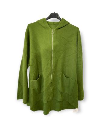 Zachte en comfortabele vest van van viscose met capuchon - beschikbaar voor biedingen