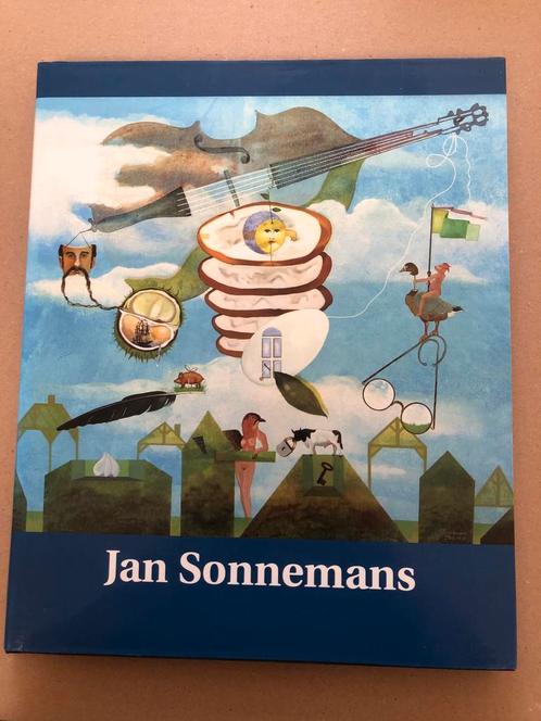 Jan Sonnemans - Overzichtswerk - Surrealisme, Boeken, Kunst en Cultuur | Beeldend, Zo goed als nieuw, Schilder- en Tekenkunst