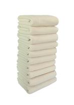 10 stuks handdoeken, 50x100 cm, 100% Biologisch - Vegan, Ophalen of Verzenden, Nieuw, Overige kleuren, Handdoek