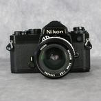 Nikon FE black + Nikkor 3.5/28mm | Single lens reflex camera, Audio, Tv en Foto, Fotocamera's Analoog, Nieuw