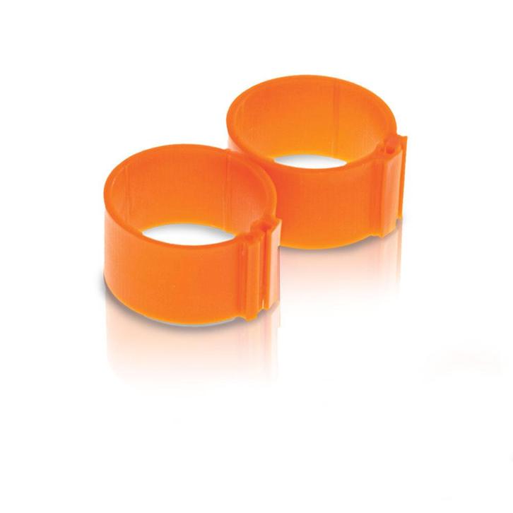 Pluimvee ring 6 mm oranje, Dieren en Toebehoren, Vogels | Hokken en Kooien, Ophalen of Verzenden