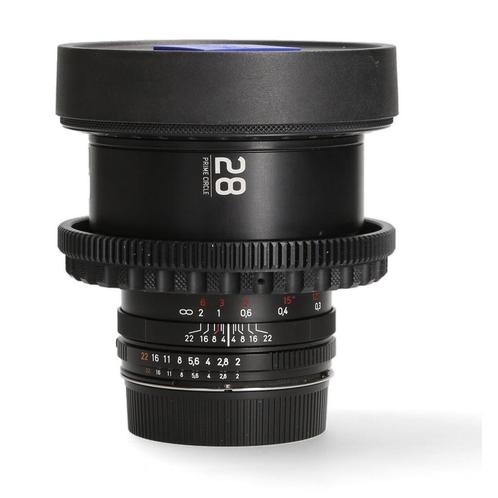 Zeiss Prime Circle XT Cine-Mod 28mm 2.0 - Canon EF, Audio, Tv en Foto, Fotografie | Lenzen en Objectieven, Zo goed als nieuw, Ophalen of Verzenden
