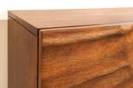 Massief dressoir SCORPION 180cm bruin hangend mangohout met, Huis en Inrichting, Ophalen of Verzenden, Nieuw