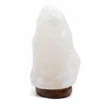 Himalaya Zoutlamp Wit (1-2 kg) ca. 15 x 11 x 9 cm, Huis en Inrichting, Lampen | Tafellampen, Verzenden, Nieuw