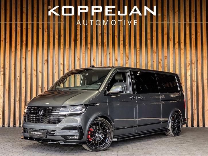 Volkswagen Transporter Multivan 2.0 TDI 204PK DSG 4Motion Hi, Auto's, Bestelauto's, Onderhoudsboekje, Lease, Zwart, Automaat, Overige kleuren