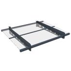 Deurluifel / Afdak Manila - 100 x 80 cm - Donkergrijs, Verzenden, Nieuw