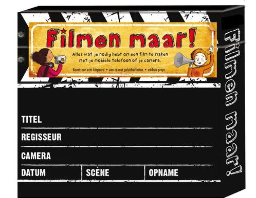 Filmen maar! 9789051161670 Tim Grabham, Boeken, Kinderboeken | Jeugd | 10 tot 12 jaar, Gelezen, Verzenden