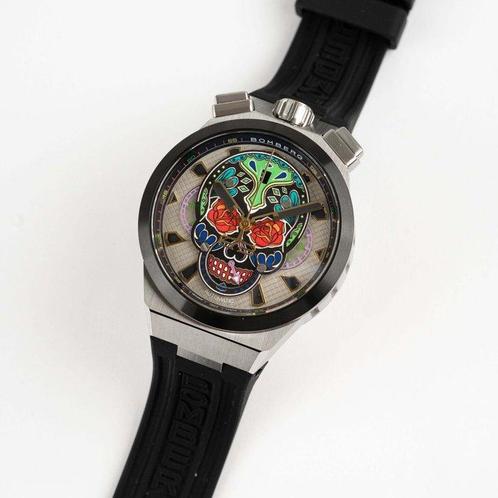 Bomberg - Bolt-68 Neo Calaveras Multicolour -, Sieraden, Tassen en Uiterlijk, Horloges | Heren