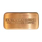 European Mint - Bar - Koper - 1 kg 999 fijne koper