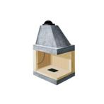 Open haard (hoek) - VZ80KD-KS, Verzenden, Nieuw