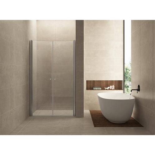 Wiesbaden Douchedeur | 2 Pendeldeuren | 90x200cm | 6mm NANO, Doe-het-zelf en Verbouw, Sanitair, Douche, Nieuw, Chroom, Ophalen of Verzenden