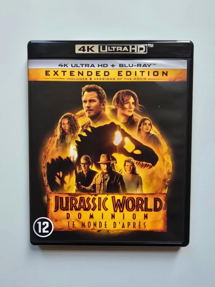 JURASSIC WORLD DOMINION (PLEASE READ REMARKS) (4K ULTRA HD +, Cd's en Dvd's, Blu-ray, Gebruikt, Verzenden