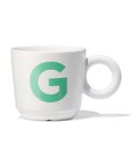 HEMA Mok 280ml letter G, Huis en Inrichting, Keuken | Servies, Verzenden, Nieuw