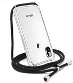 iPhone Xs Max Crossbody Transparant TPU Hoesje met Koord, Ophalen of Verzenden, Nieuw
