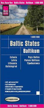 Wegenkaart - Landkaart Baltische Staten Baltikum - World, Nieuw, Verzenden