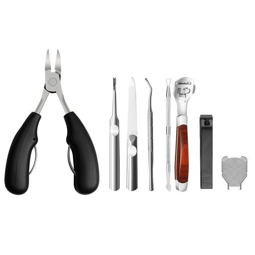 Pedicureset met Nageltang - 8-delige set - Pedicure Set -, Sieraden, Tassen en Uiterlijk, Uiterlijk | Lichaamsverzorging, Nieuw